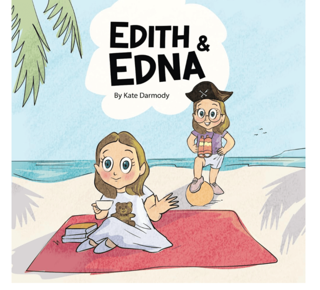 Edith and Edna children’s picture book cover by Kate Darmody
